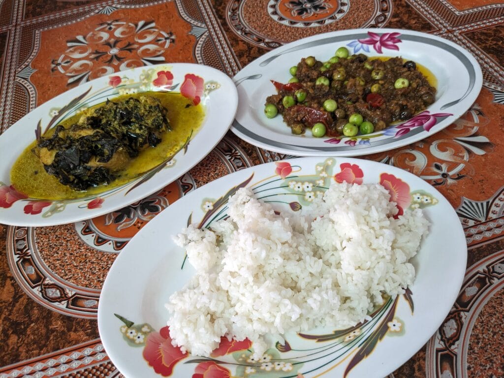 PXL_20230712_064025819 Rice, Fish Samlo and Prahok Ktis