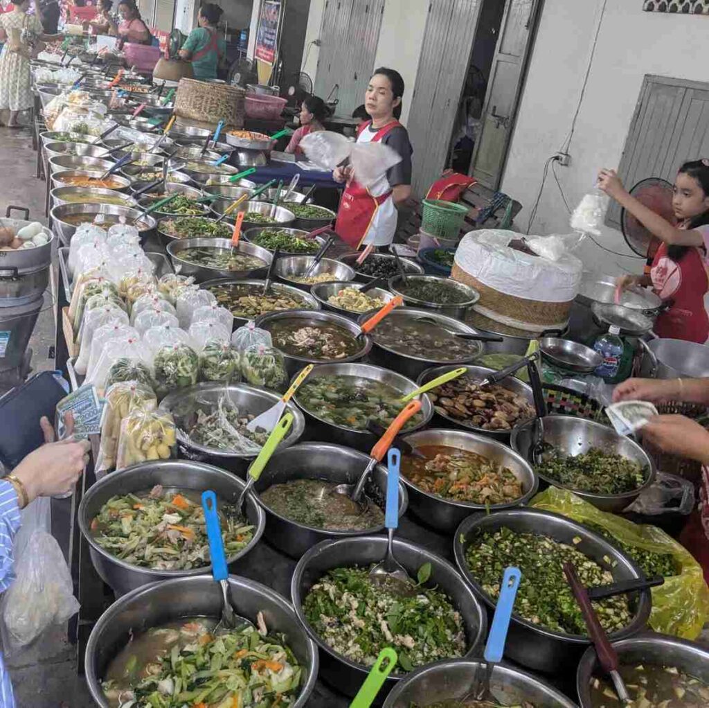 Lao Food At The Night Market