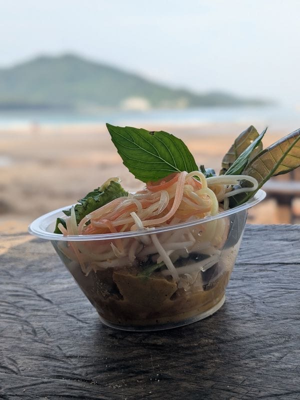 What To Eat In Phuket: Kanom Jeen Gaeng Gai