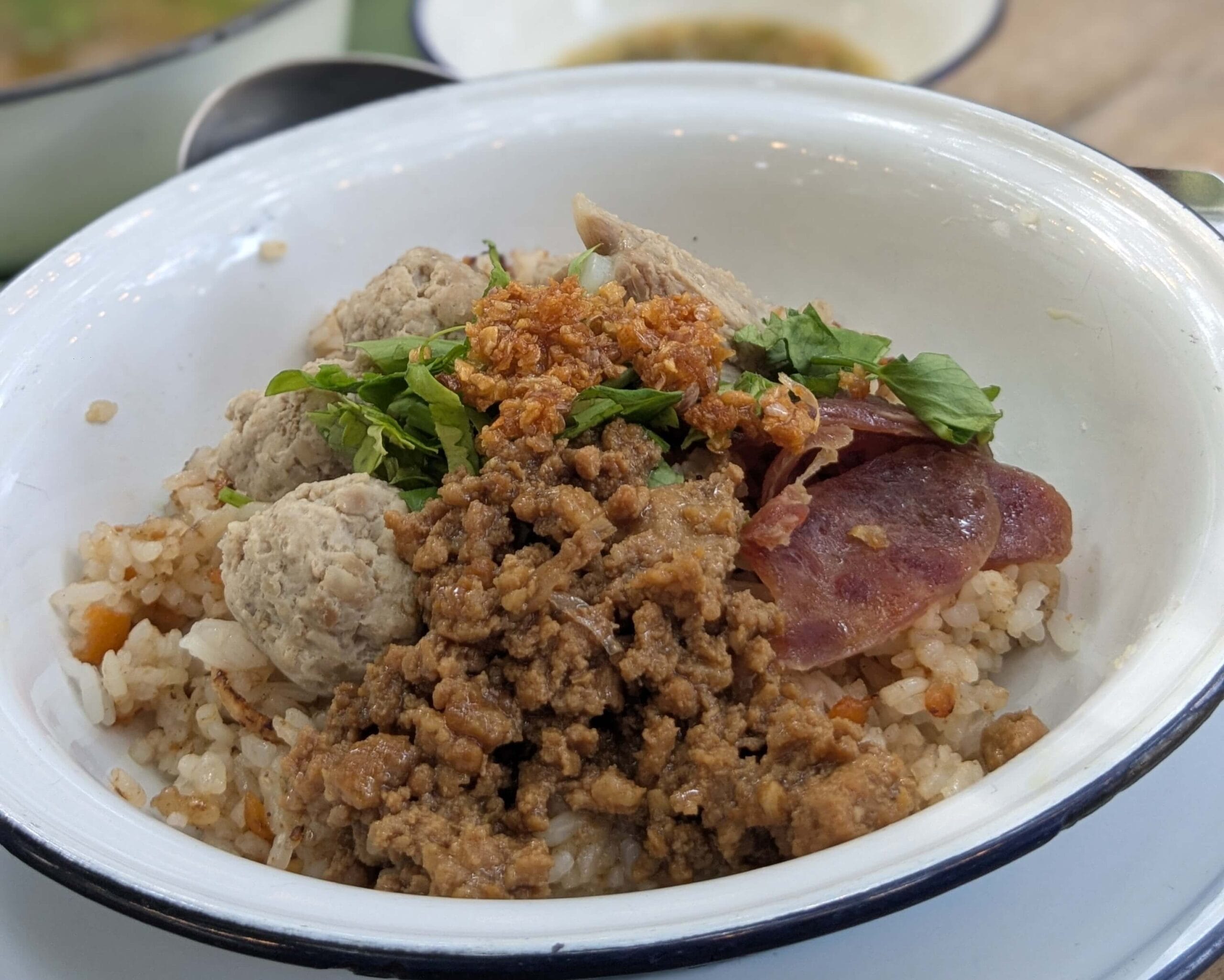 Khao Tom Haeng Dry Rice Porridge
