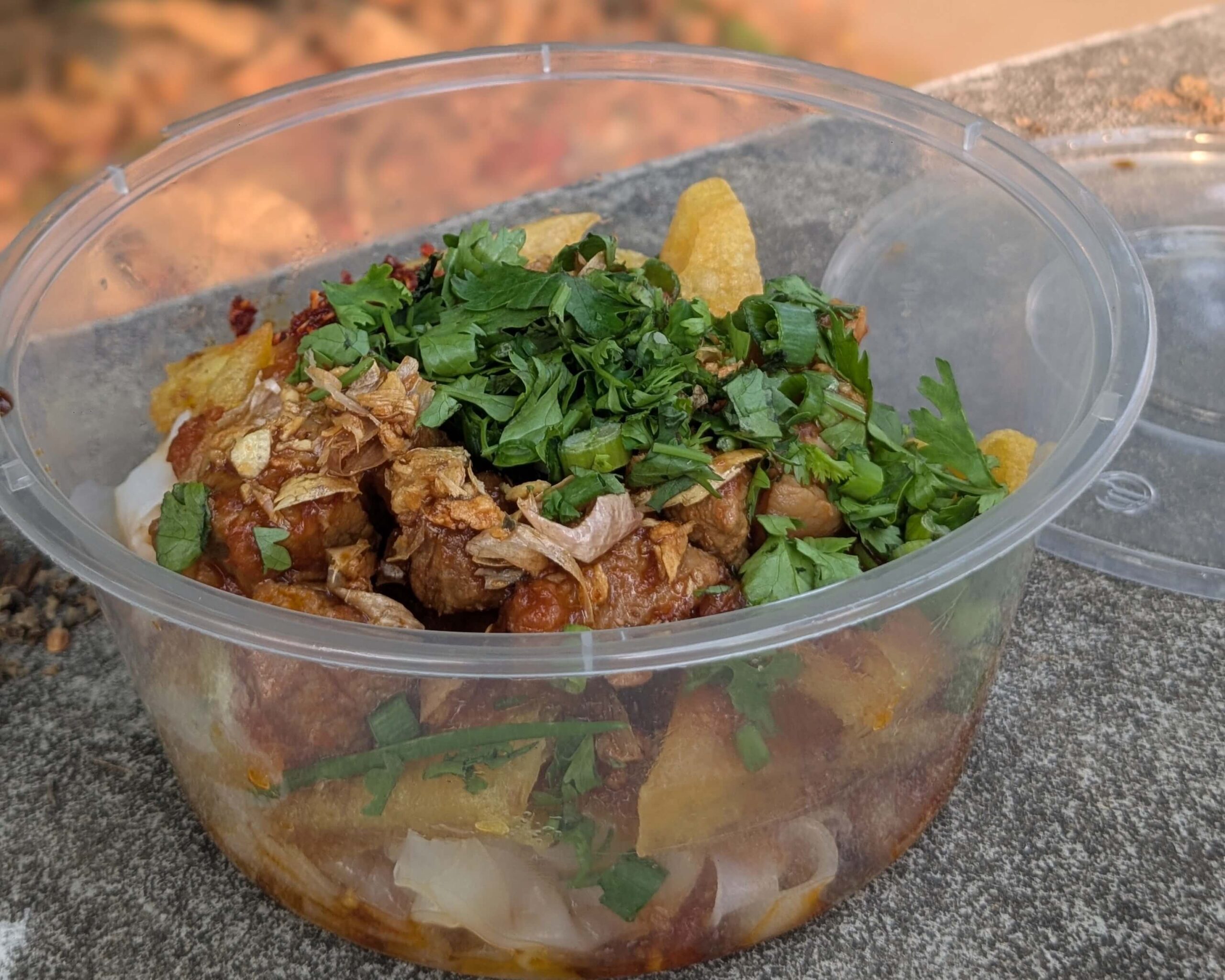 Shan Noodle Salad