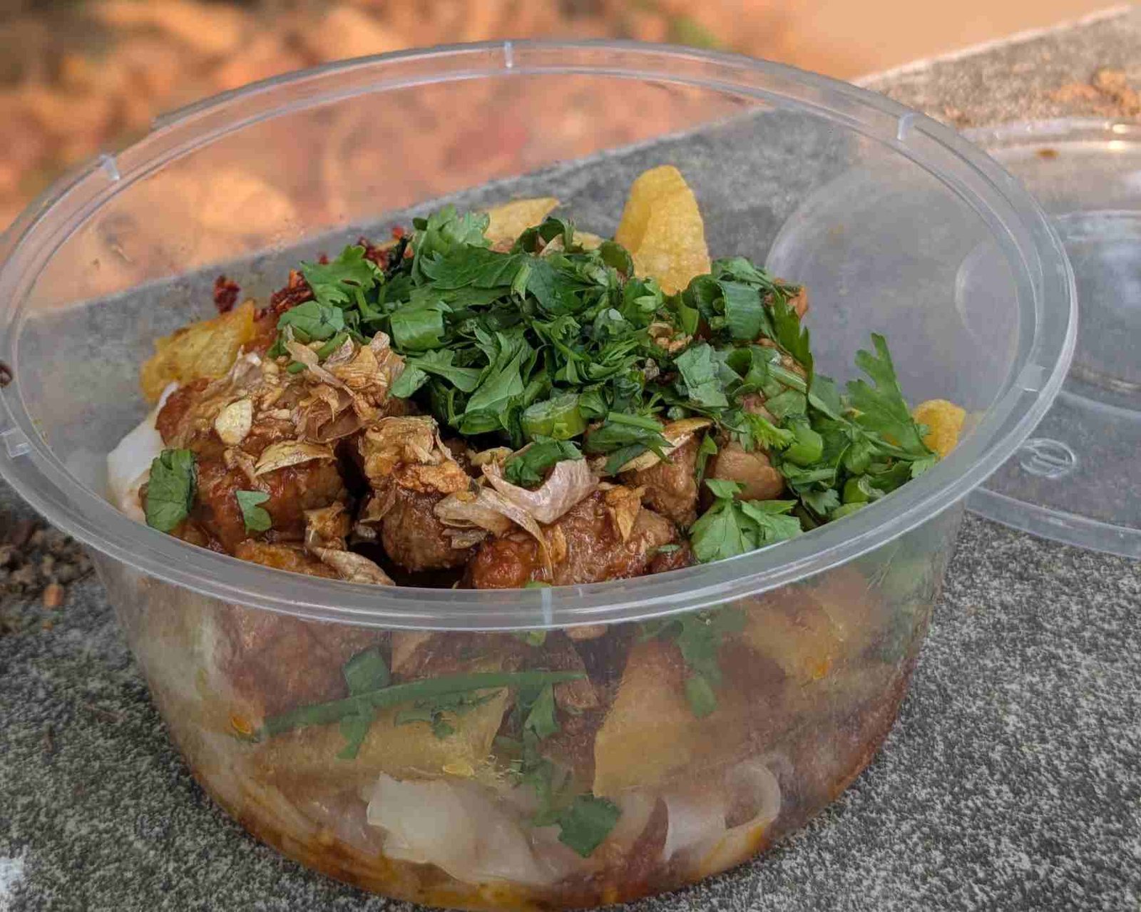 Shan Noodle Salad