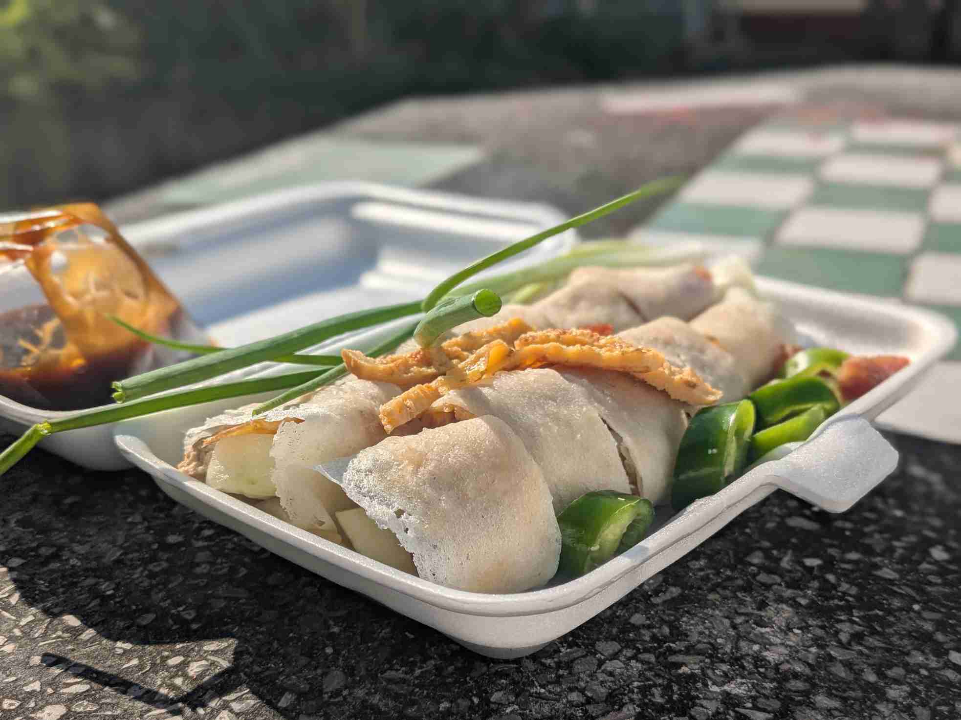Popiah Sod among Thai-Chinese foods in Lamphun